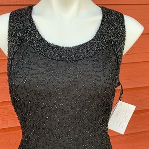 Laurence Kazar chiffon/silk cocktail dress…